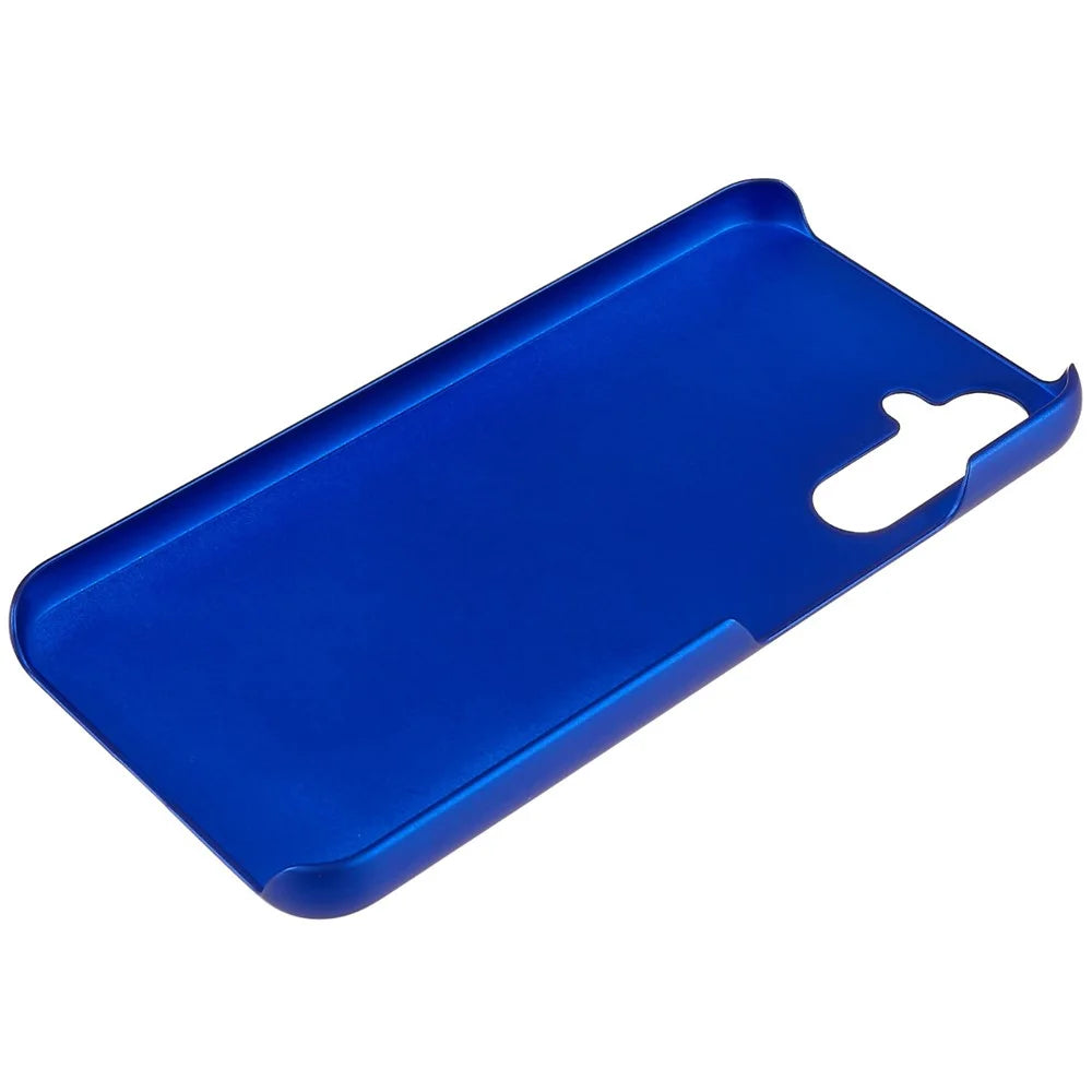 For Samsung Galaxy A05s 4G Case Rubberized PC Anti-fall Phone Cover - Blue - 5