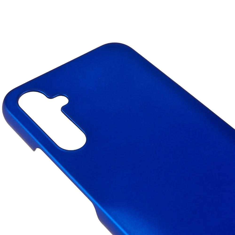 For Samsung Galaxy A05s 4G Case Rubberized PC Anti-fall Phone Cover - Blue - 6