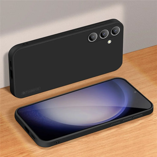 PINWUYO JK Touching Series for Samsung Galaxy S24 Phone Case Drop-proof TPU Protective Cover - Black - 2