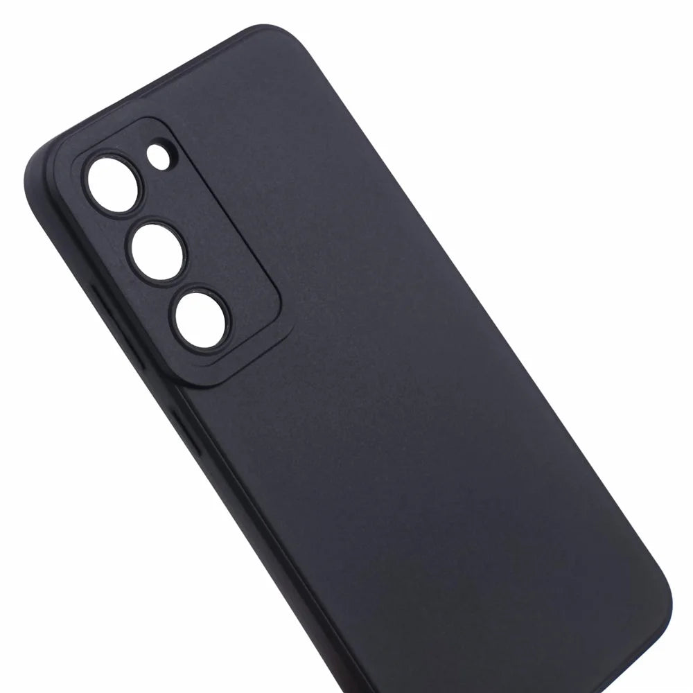 YX Series For Samsung Galaxy S23 Phone Case Drop-resistant Matte Back Shell (Precise Cutout ) - Black - 6