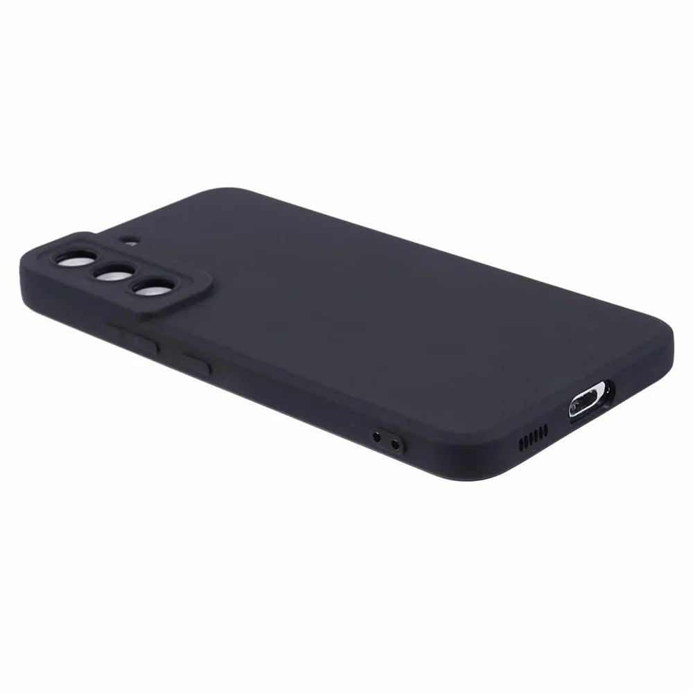 YX Series For Samsung Galaxy S22 5G TPU Phone Case Anti-Scratch Cover (Precise Cutout) - Black - 5