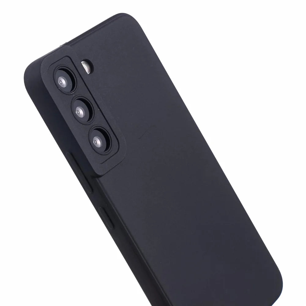 YX Series For Samsung Galaxy S22 5G TPU Phone Case Anti-Scratch Cover (Precise Cutout) - Black - 6
