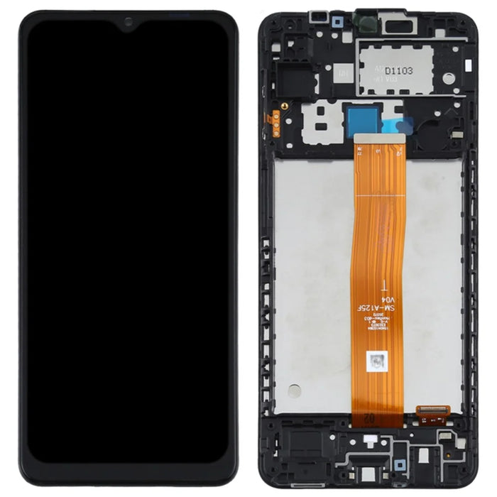 For Samsung Galaxy A12 Nacho / A12S A127 Grade C LCD Screen and Digitizer Assembly + Frame (without Logo) - 1