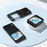 ABEEL For Samsung Galaxy Z Flip5 5G Case Wood Texture Hinge Design Leather+PC Cover - Black - 6