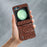 ABEEL For Samsung Galaxy Z Flip5 5G Case Hinge Design Canopy Texture Phone Cover - Coffee - 3