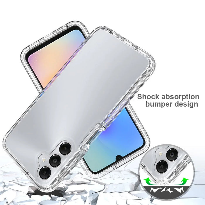 For Samsung Galaxy A05s 4G Protective Case Clear Gradient Phone Cover - Transparent - 5
