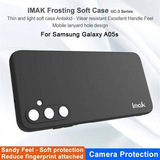 IMAK UC-3 Series For Samsung Galaxy A05s 4G Case Anti-fingerprint TPU Phone Case - 2