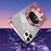 For iPhone 11 Pro Max Case Shockproof PC+TPU Shell Astronaut Kickstand Cell Phone Cover - Pink - 4