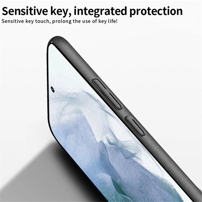 MOFI Shield Matte Series for Samsung Galaxy S24+ Case Hard PC Slim Phone Cover - Black - 3