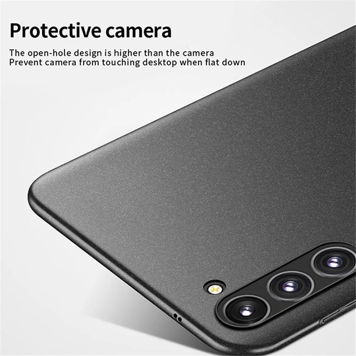 MOFI Shield Matte Series for Samsung Galaxy S24+ Case Hard PC Slim Phone Cover - Black - 4