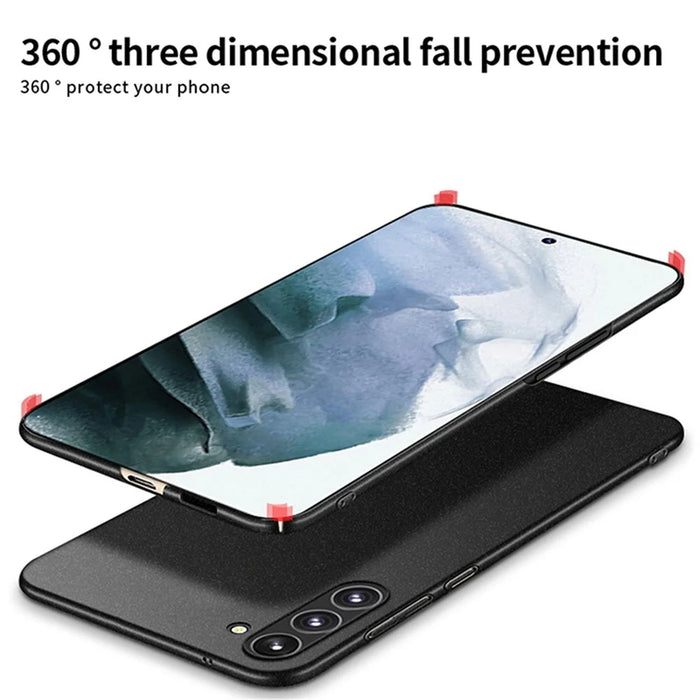 MOFI Shield Matte Series for Samsung Galaxy S24+ Case Hard PC Slim Phone Cover - Black - 6