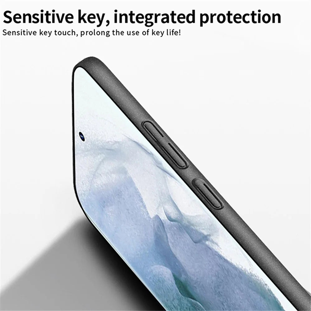 MOFI Shield Matte Series for Samsung Galaxy S24 Ultra Back Case Protective PC Phone Cover - Black - 3