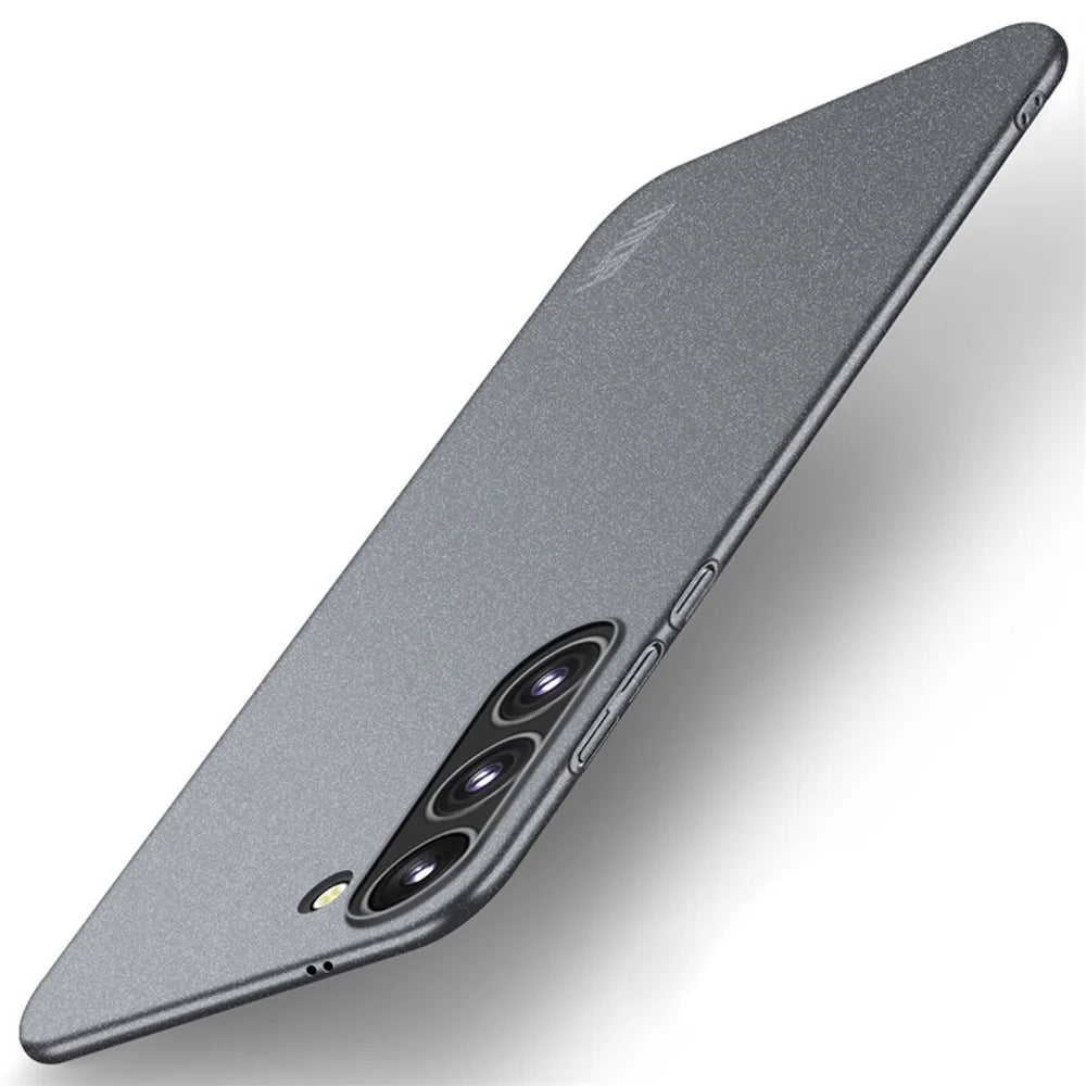 MOFI Shield Matte Series for Samsung Galaxy S24 Phone Case PC Shockproof Slim Cover - Grey - 1