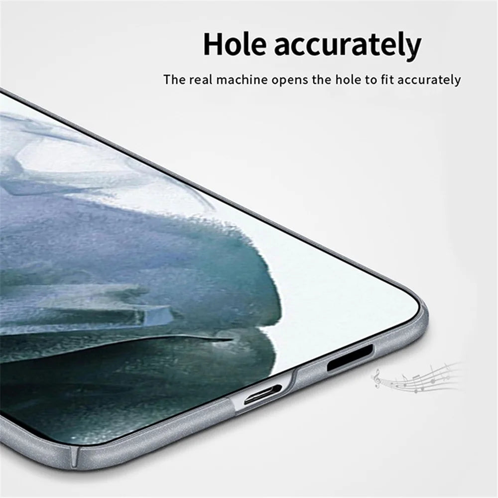 MOFI Shield Matte Series for Samsung Galaxy S24 Phone Case PC Shockproof Slim Cover - Grey - 7