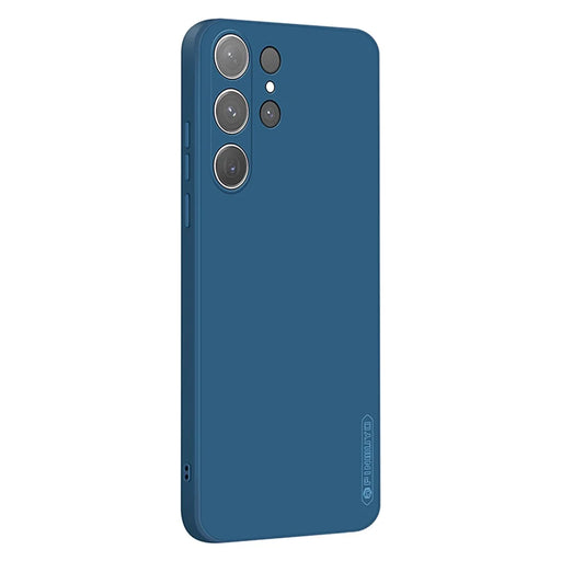 PINWUYO JK Touching Series for Samsung Galaxy S24 Ultra Case Soft TPU Mobile Phone Cover - Navy Blue - 1