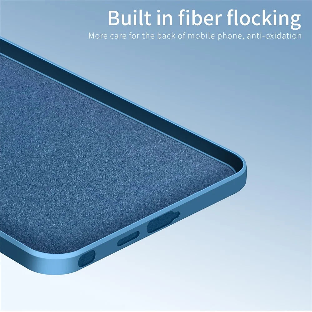PINWUYO JK Touching Series for Samsung Galaxy S24 Ultra Case Soft TPU Mobile Phone Cover - Navy Blue - 7