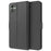 For Samsung Galaxy A05 4G Phone Case PU Leather Flip Cover - Black - 1