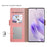 For Infinix Note 30 5G Cell Phone Cases Built-In Mirror PU Leather Stand Phone Cover - Rose Gold - 3
