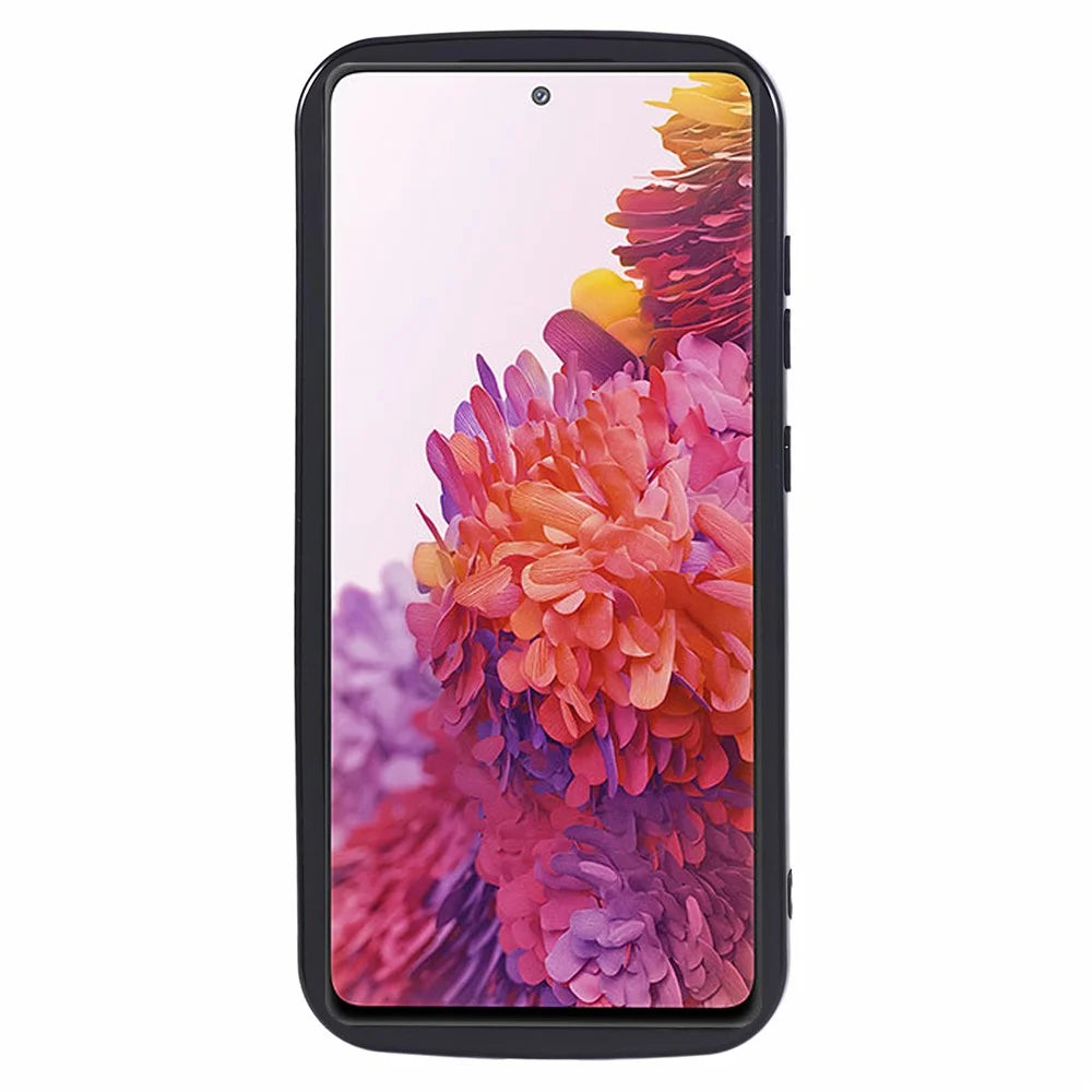 YX Series For For Samsung Galaxy S20 FE 5G / S20 FE / S20 FE 2022 / S20 Lite Case Creative Wave Shape TPU Precise Cutout Phone Shell - Black - 2