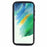 YX Series For Samsung Galaxy S21 FE 5G Case Wave Design Soft TPU Phone Cover (Precise Cutout) - Black - 2