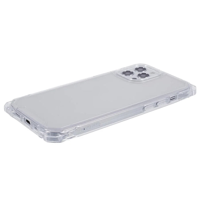 For iPhone 12 / 12 Pro Phone Case TPU+Acrylic Fall Prevention Protective Cover - Transparent - 4