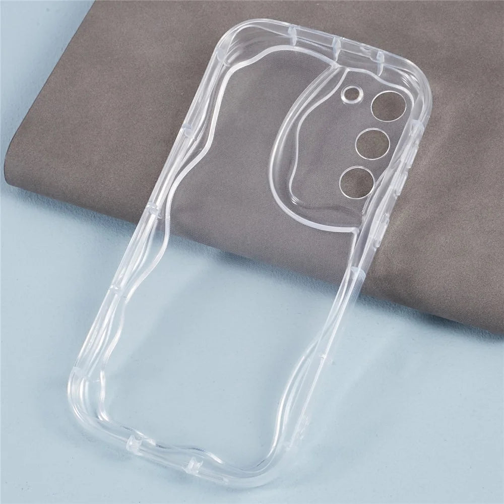 YX Series For Samsung Galaxy S22 5G Case Precise Cutout Lens Protection TPU Cover - Transparent - 3