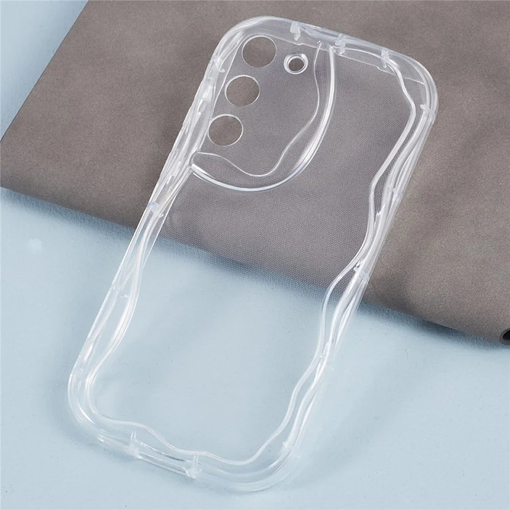 YX Series For Samsung Galaxy S22 5G Case Precise Cutout Lens Protection TPU Cover - Transparent - 4