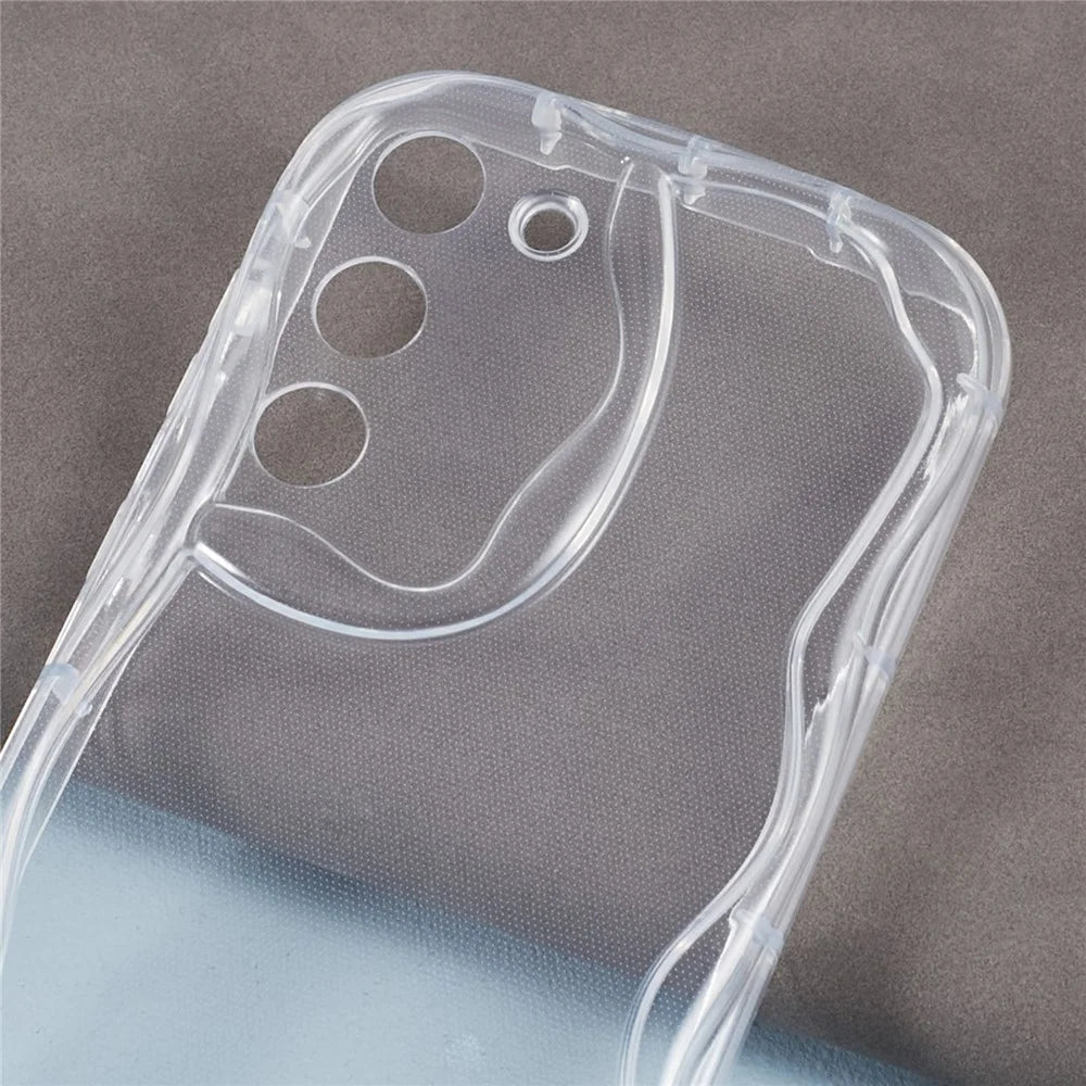 YX Series For Samsung Galaxy S22 5G Case Precise Cutout Lens Protection TPU Cover - Transparent - 5