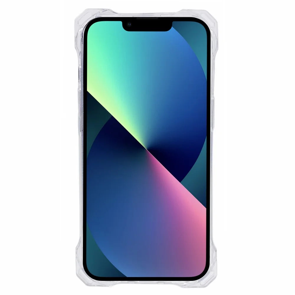 For iPhone 13 6.1 inch Slim Case Anti-Drop TPU+Acrylic Phone Cover - Transparent - 2