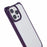 For iPhone 15 Pro Max Phone Case 4 Corner Shock Absorption Cover - Transparent Purple - 6