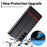 LC.IMEEKE For Samsung Galaxy S24 Case TPU+PU Leather Drop-proof Smart Phone Wallet Cover - Horizontal Stripe - 6