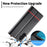 LC.IMEEKE For Samsung Galaxy A15 5G / A15 4G Phone Case Carbon Fiber Texture Shell PU Leather Cover - Horizontal Stripe - 6