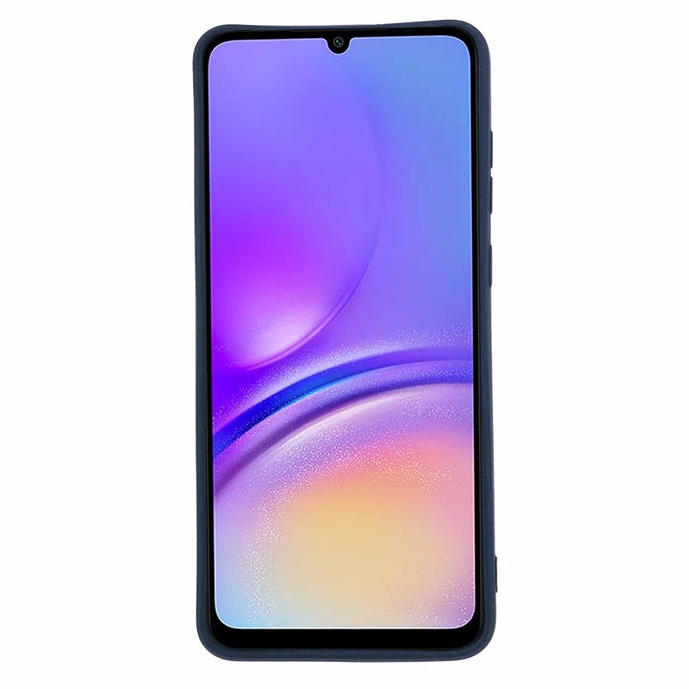 For Samsung Galaxy A05 4G Case Anti-scratch Matte TPU Back Cover - Navy Blue - 2
