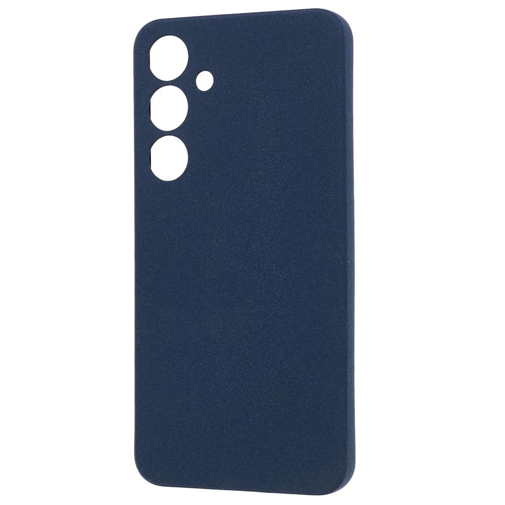 For Samsung Galaxy S24+ Case Anti-drop Matte TPU Smart Phone Protector - Navy Blue - 3