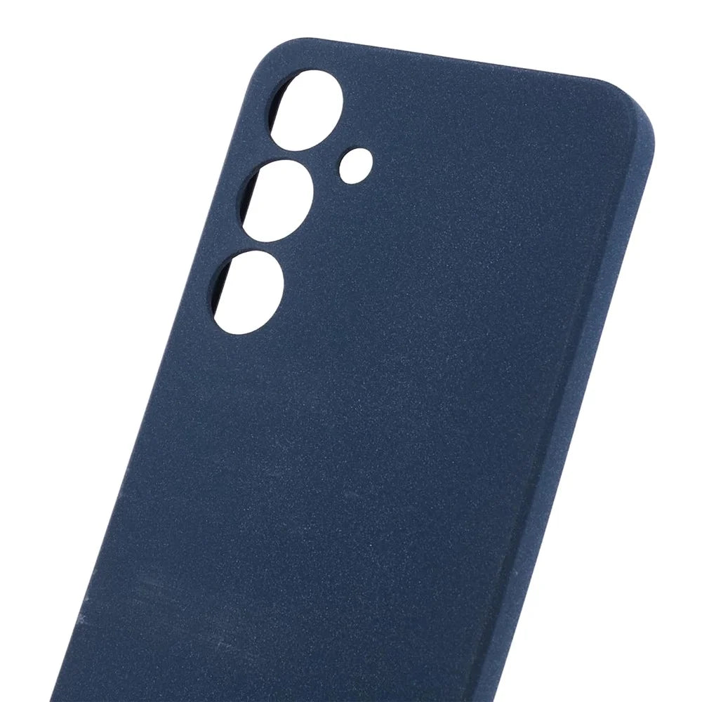 For Samsung Galaxy S24+ Case Anti-drop Matte TPU Smart Phone Protector - Navy Blue - 4