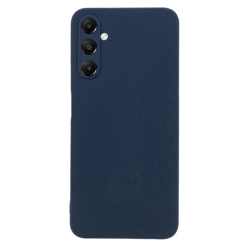 For Samsung Galaxy A05s 4G TPU Case Matte Anti-fingerprint Phone Cover - Navy Blue - 1