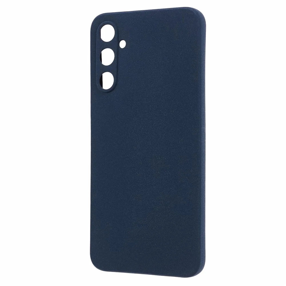 For Samsung Galaxy A05s 4G TPU Case Matte Anti-fingerprint Phone Cover - Navy Blue - 3