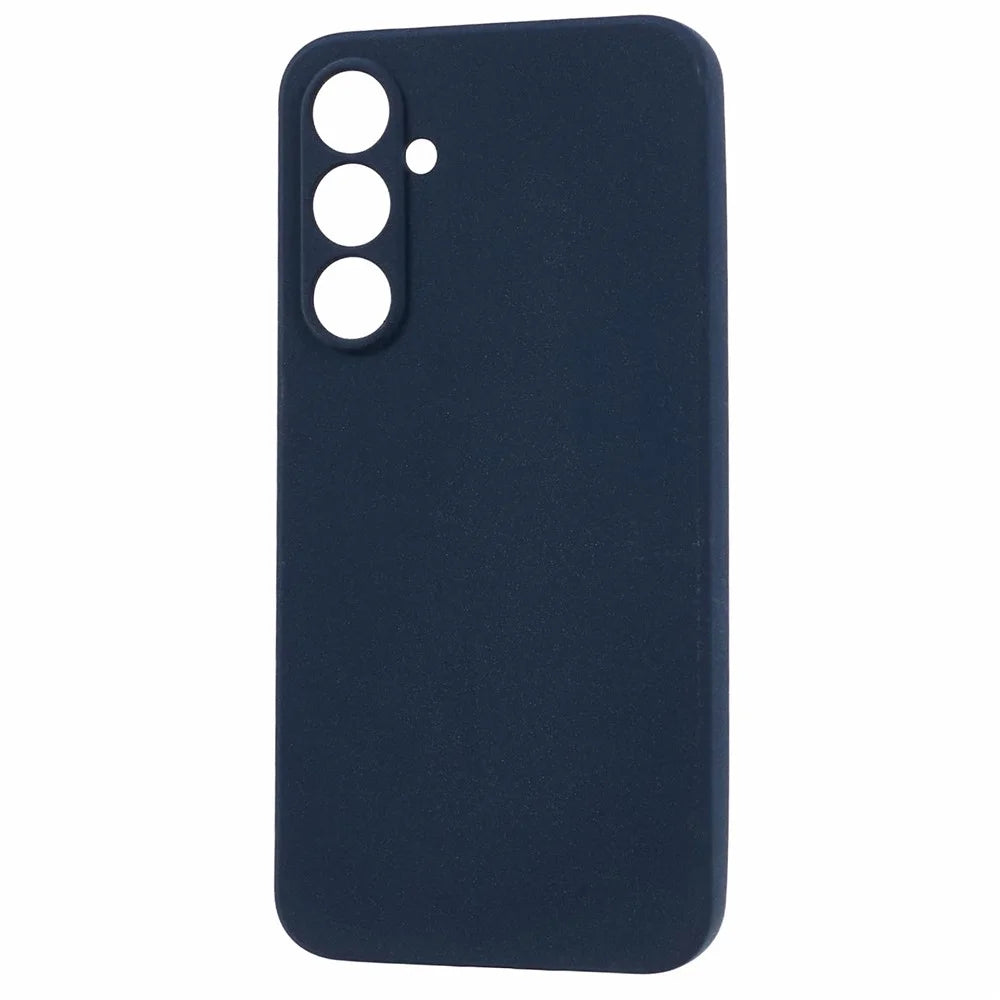 For Samsung Galaxy S23 FE Case Anti-scratch Matte TPU Phone Cover - Navy Blue - 3