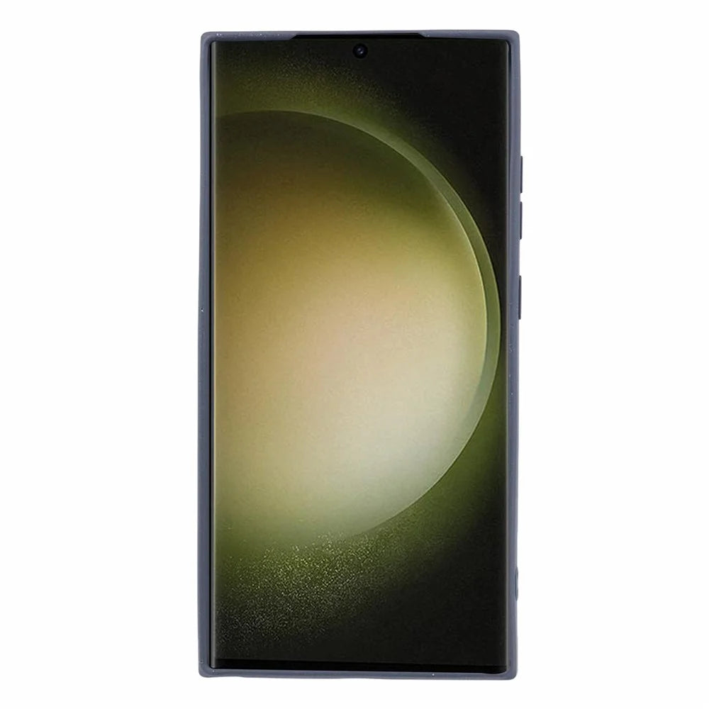 For Samsung Galaxy S24 Ultra Phone Case Double-Sided Matte Design Anti-Slip Cover - Grey - 2