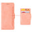 For Samsung Galaxy A15 5G Case Multiple Card Holder Stand Phone Leather Cover - Pink - 5