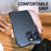 LUPHIE For iPhone 15 Pro Bumper Case Metal Scratch-resistant Protective Phone Frame Case - Dark Blue - 6