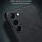 SULADA Cell Phone Cases for Samsung Galaxy S24 Ultra PU Leather+TPU+PC Cover - Black - 6