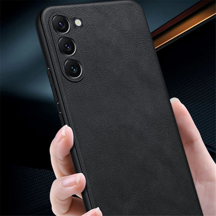 SULADA Cell Phone Cases for Samsung Galaxy S24 Ultra PU Leather+TPU+PC Cover - Black - 7