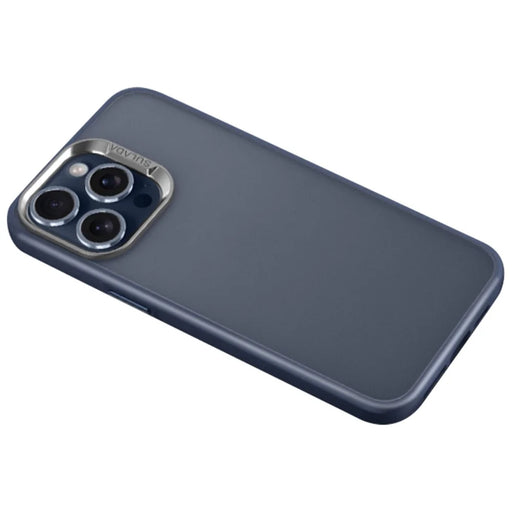 SULADA For iPhone 15 Pro Case Anti-fall PC+TPU Phone Back Shell - Blue - 1