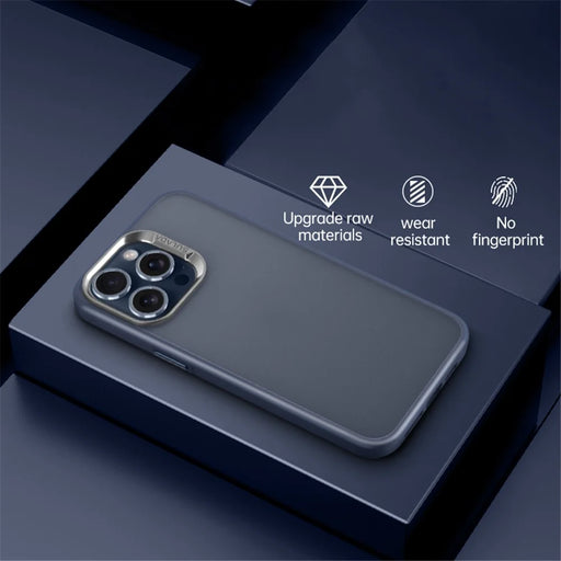 SULADA For iPhone 15 Pro Case Anti-fall PC+TPU Phone Back Shell - Blue - 2