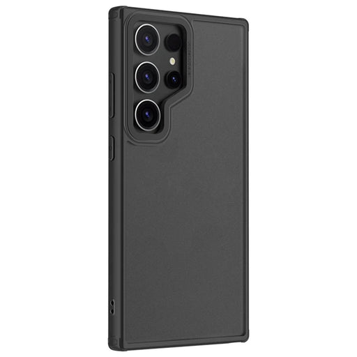 X-LEVEL For Samsung Galaxy S24 Ultra Case Drop Protection PC+TPU Matte Cover - Black - 1