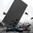 X-LEVEL For Samsung Galaxy S24 Ultra Case Drop Protection PC+TPU Matte Cover - Black - 3