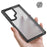 X-LEVEL For Samsung Galaxy S24 Ultra Case Drop Protection PC+TPU Matte Cover - Black - 4
