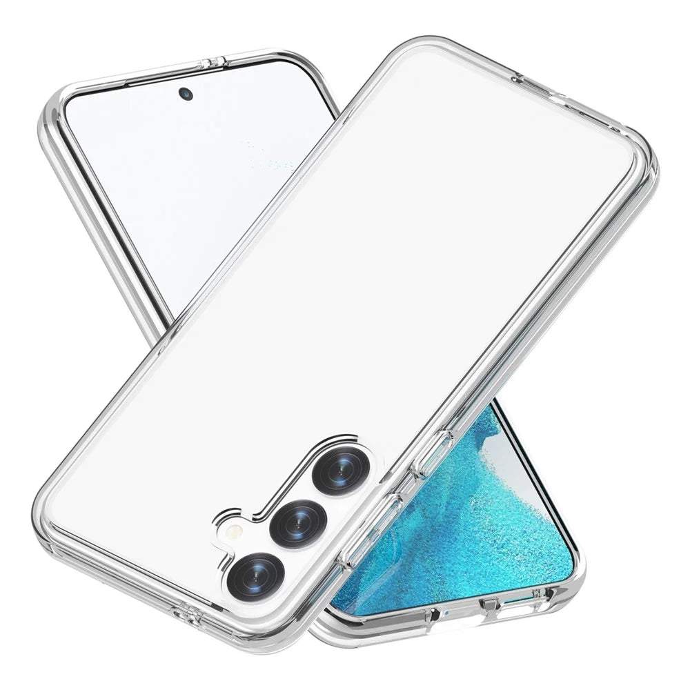 For Samsung Galaxy S24+ Phone Case PC+TPU Ultra Clear Phone Cover - Transparent - 3