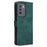 For Infinix Zero 5G 2023 X6815C X6815D Case RFID Blocking PU Leather Stand Cover with Strap - Green - 7